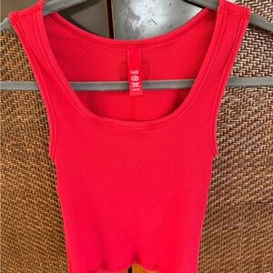 SKIMS Bold Red Tank Top